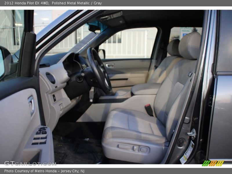 Polished Metal Metallic / Gray 2012 Honda Pilot EX 4WD