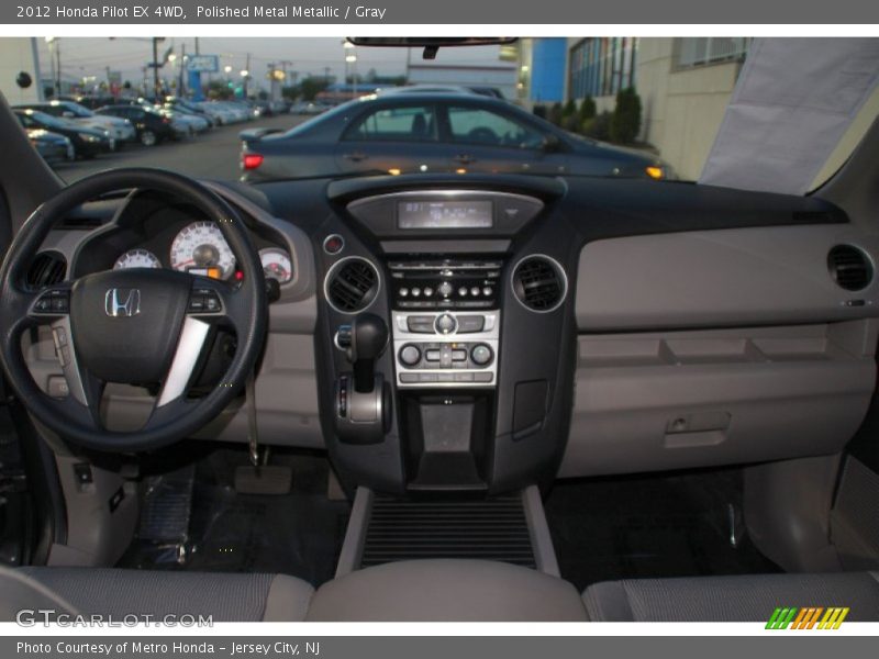 Polished Metal Metallic / Gray 2012 Honda Pilot EX 4WD