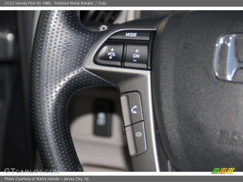 Polished Metal Metallic / Gray 2012 Honda Pilot EX 4WD