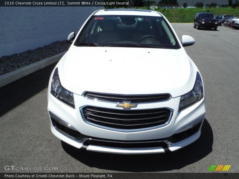  2016 Cruze Limited LTZ Summit White