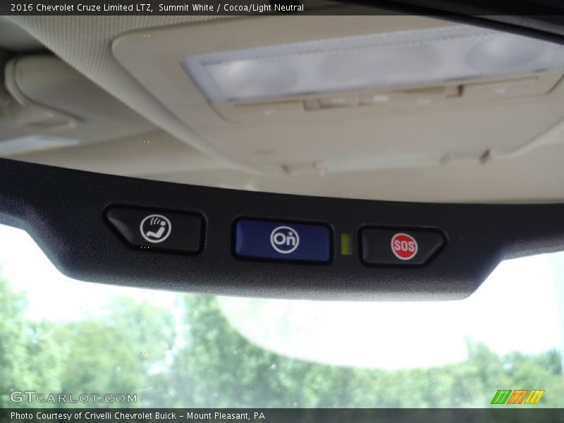 Summit White / Cocoa/Light Neutral 2016 Chevrolet Cruze Limited LTZ