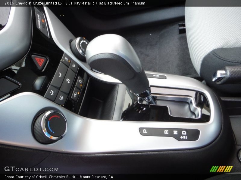 Blue Ray Metallic / Jet Black/Medium Titanium 2016 Chevrolet Cruze Limited LS