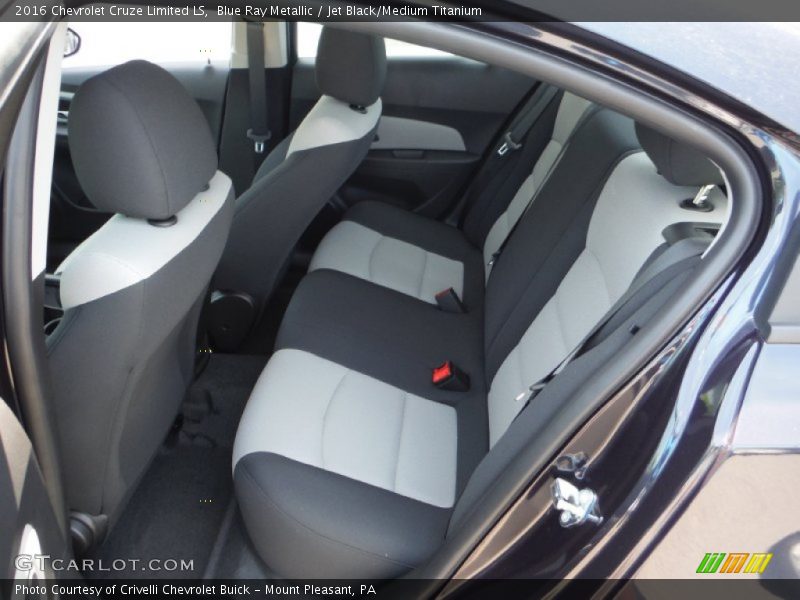 Blue Ray Metallic / Jet Black/Medium Titanium 2016 Chevrolet Cruze Limited LS