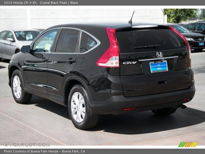 Crystal Black Pearl / Black 2014 Honda CR-V EX