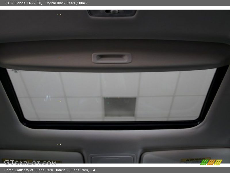 Crystal Black Pearl / Black 2014 Honda CR-V EX