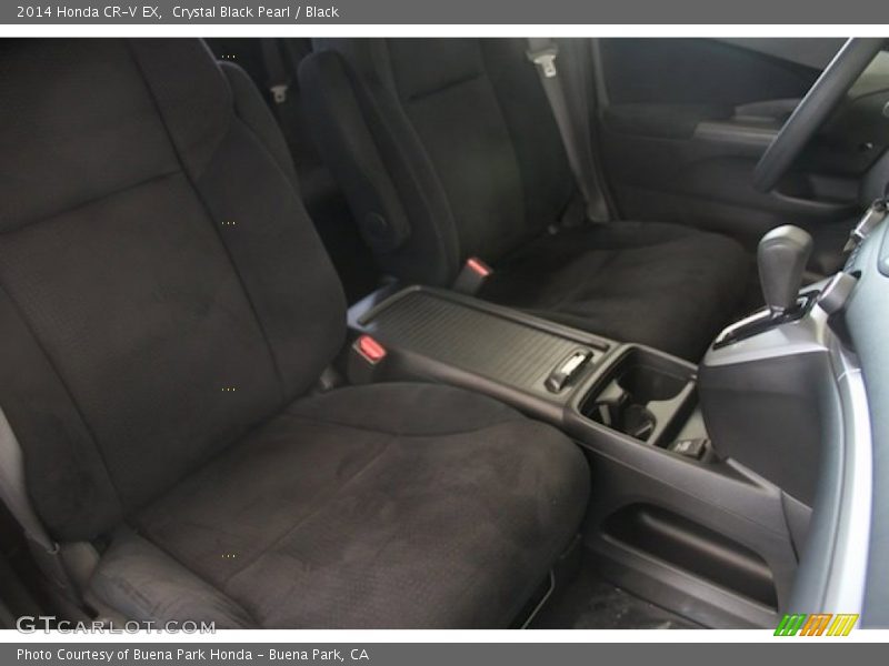Crystal Black Pearl / Black 2014 Honda CR-V EX