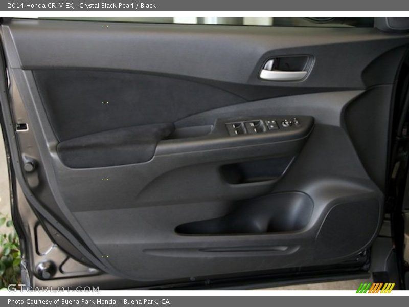 Crystal Black Pearl / Black 2014 Honda CR-V EX