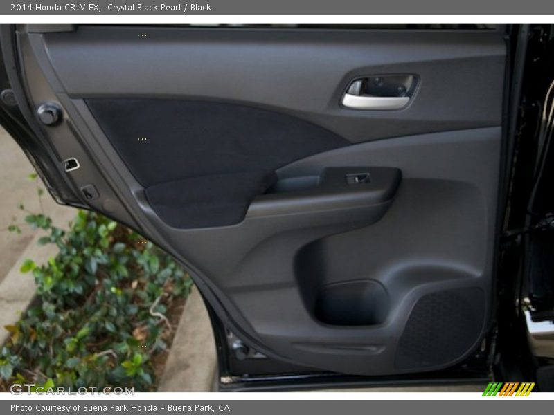 Crystal Black Pearl / Black 2014 Honda CR-V EX