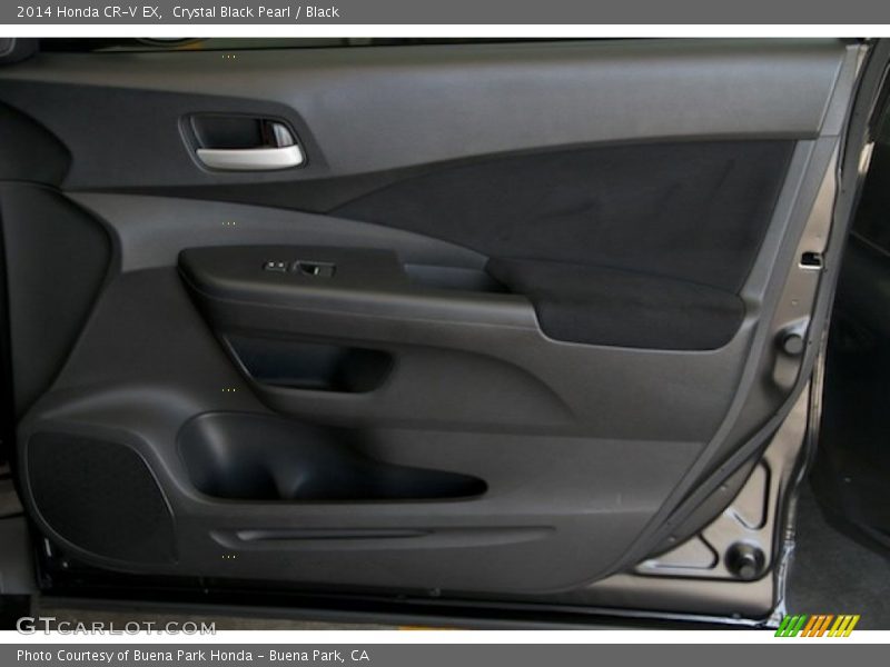 Crystal Black Pearl / Black 2014 Honda CR-V EX