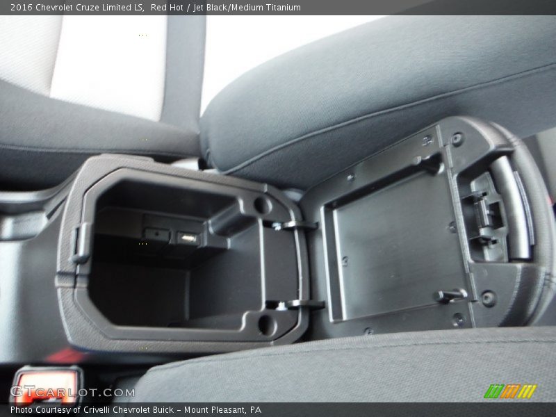 Red Hot / Jet Black/Medium Titanium 2016 Chevrolet Cruze Limited LS