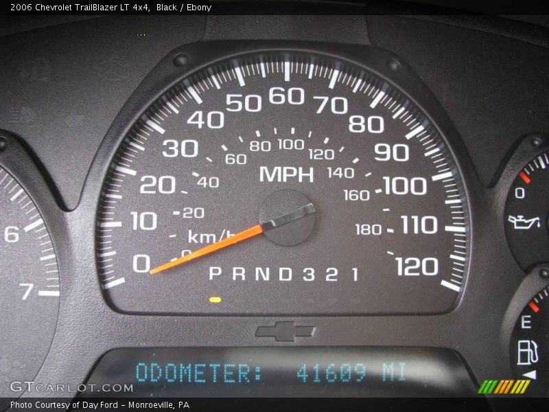 Black / Ebony 2006 Chevrolet TrailBlazer LT 4x4
