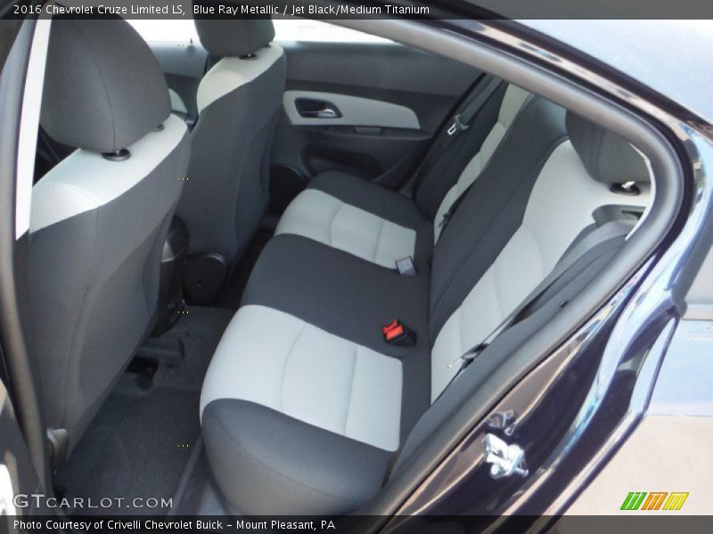 Blue Ray Metallic / Jet Black/Medium Titanium 2016 Chevrolet Cruze Limited LS