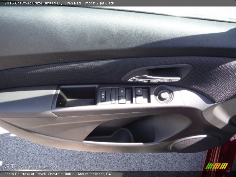 Siren Red Tintcoat / Jet Black 2016 Chevrolet Cruze Limited LT