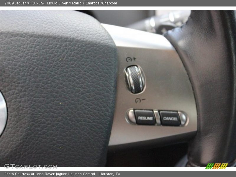 Liquid Silver Metallic / Charcoal/Charcoal 2009 Jaguar XF Luxury