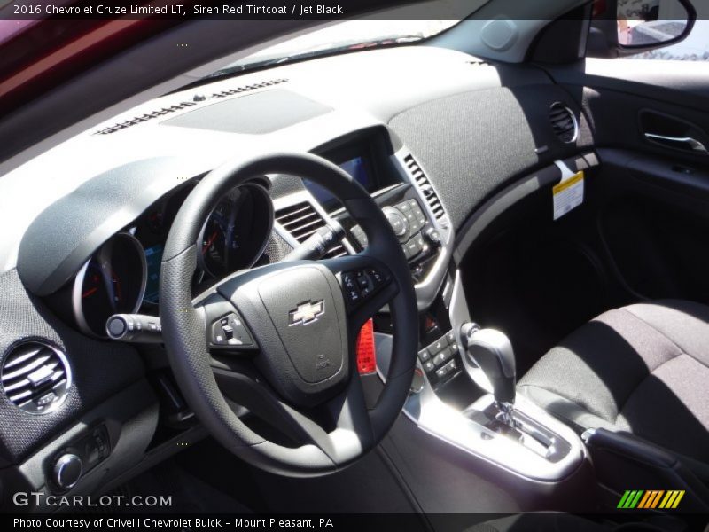 Siren Red Tintcoat / Jet Black 2016 Chevrolet Cruze Limited LT