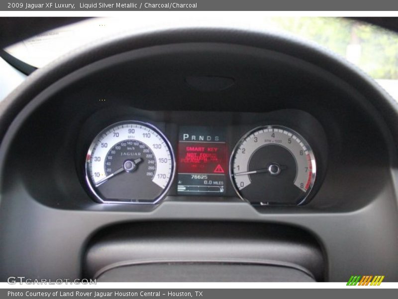 Liquid Silver Metallic / Charcoal/Charcoal 2009 Jaguar XF Luxury