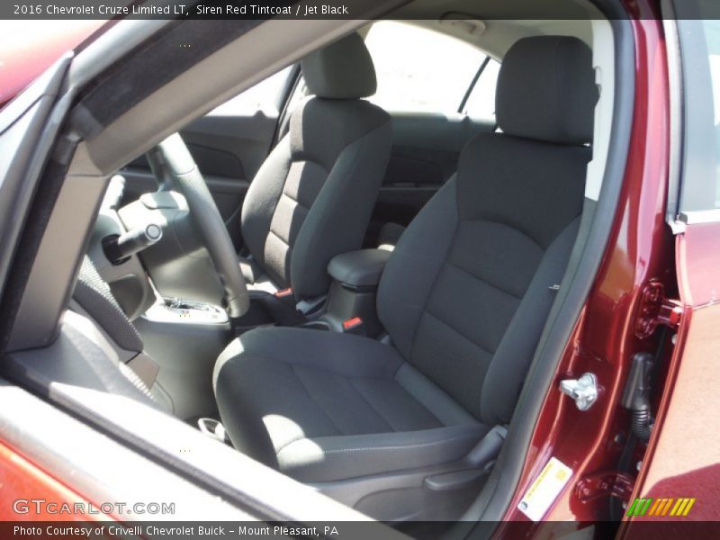 Siren Red Tintcoat / Jet Black 2016 Chevrolet Cruze Limited LT
