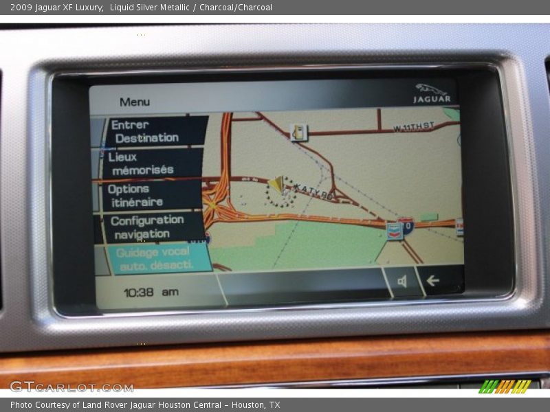 Liquid Silver Metallic / Charcoal/Charcoal 2009 Jaguar XF Luxury