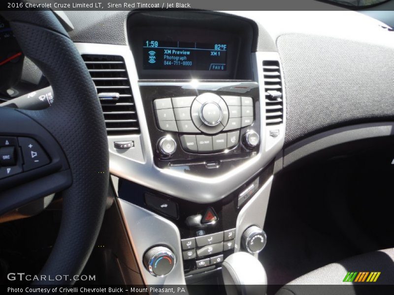 Siren Red Tintcoat / Jet Black 2016 Chevrolet Cruze Limited LT