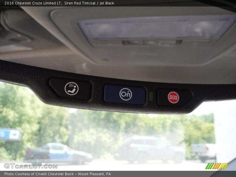 Siren Red Tintcoat / Jet Black 2016 Chevrolet Cruze Limited LT
