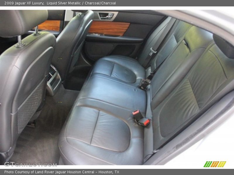 Liquid Silver Metallic / Charcoal/Charcoal 2009 Jaguar XF Luxury