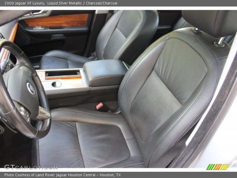 Liquid Silver Metallic / Charcoal/Charcoal 2009 Jaguar XF Luxury