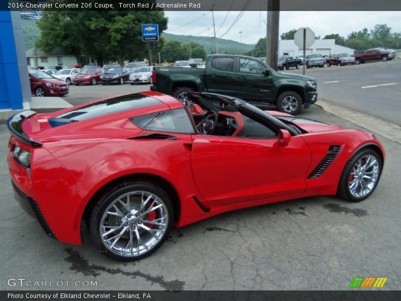  2016 Corvette Z06 Coupe Torch Red