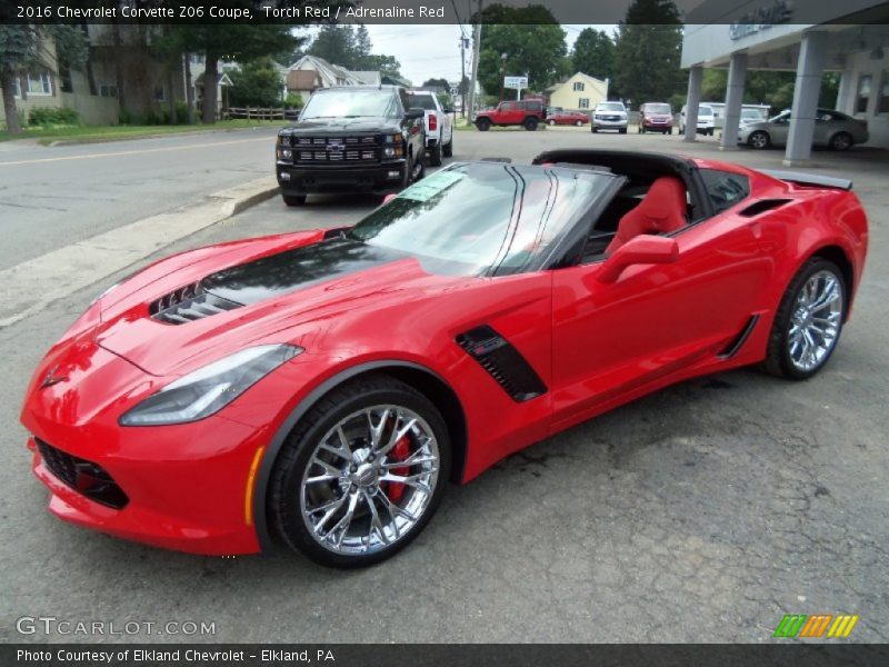 Torch Red / Adrenaline Red 2016 Chevrolet Corvette Z06 Coupe