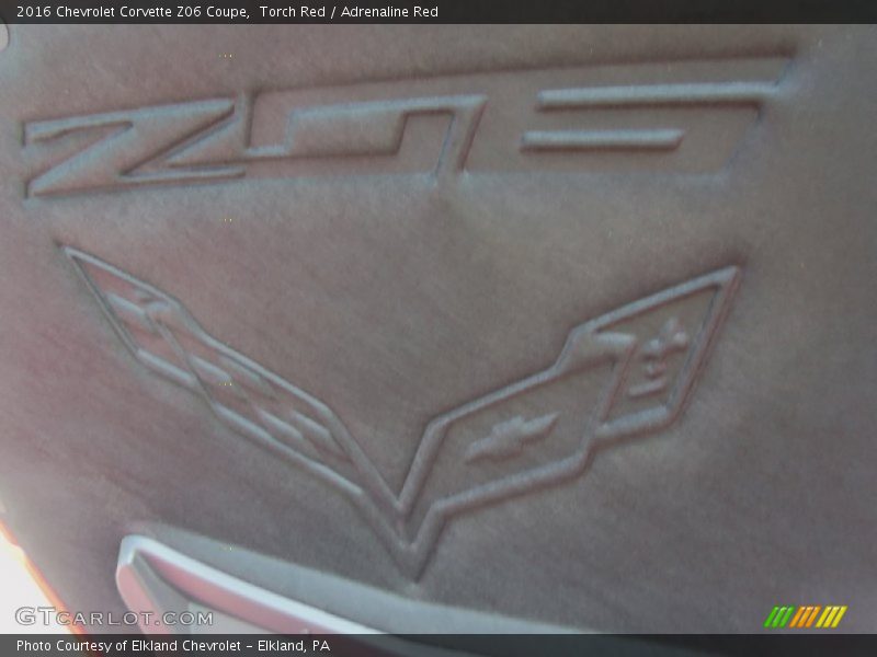 Torch Red / Adrenaline Red 2016 Chevrolet Corvette Z06 Coupe
