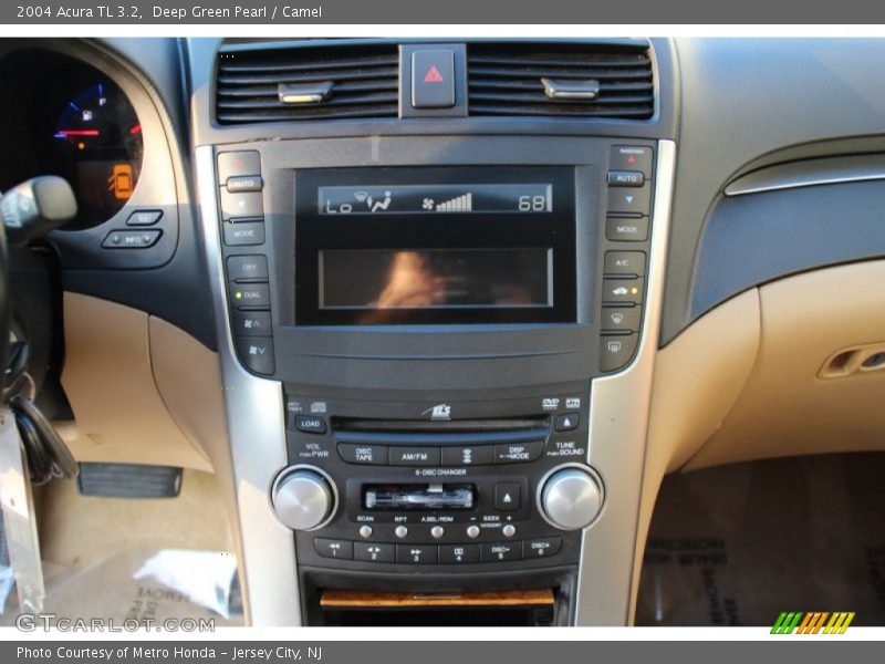 Deep Green Pearl / Camel 2004 Acura TL 3.2