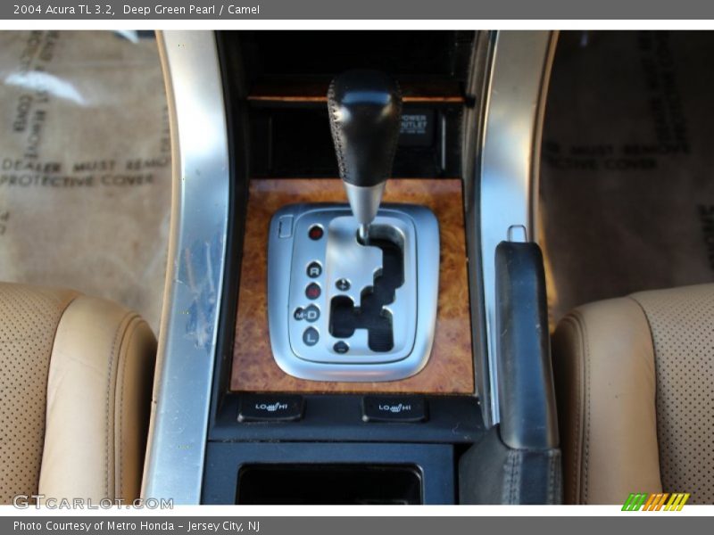 Deep Green Pearl / Camel 2004 Acura TL 3.2