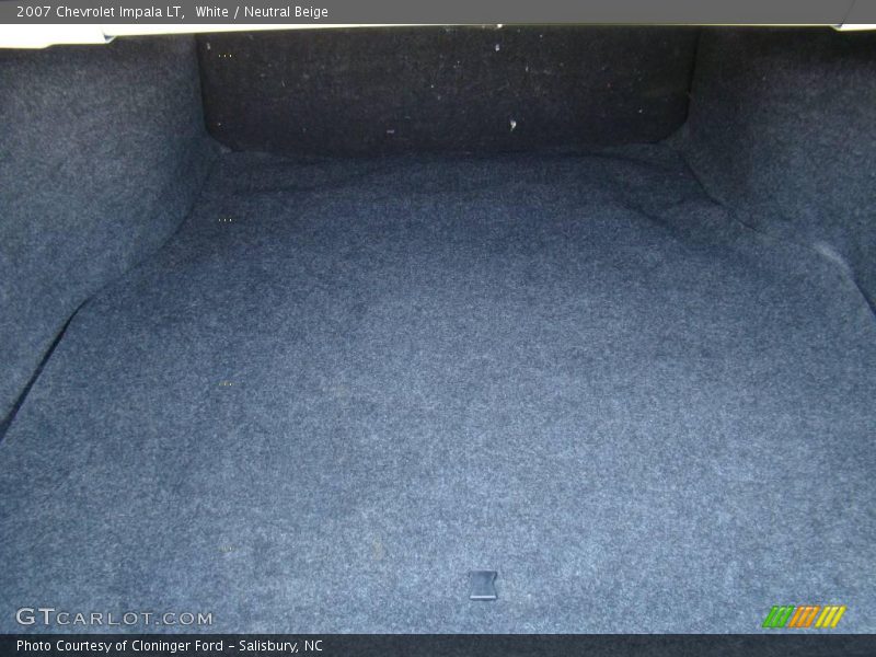 White / Neutral Beige 2007 Chevrolet Impala LT