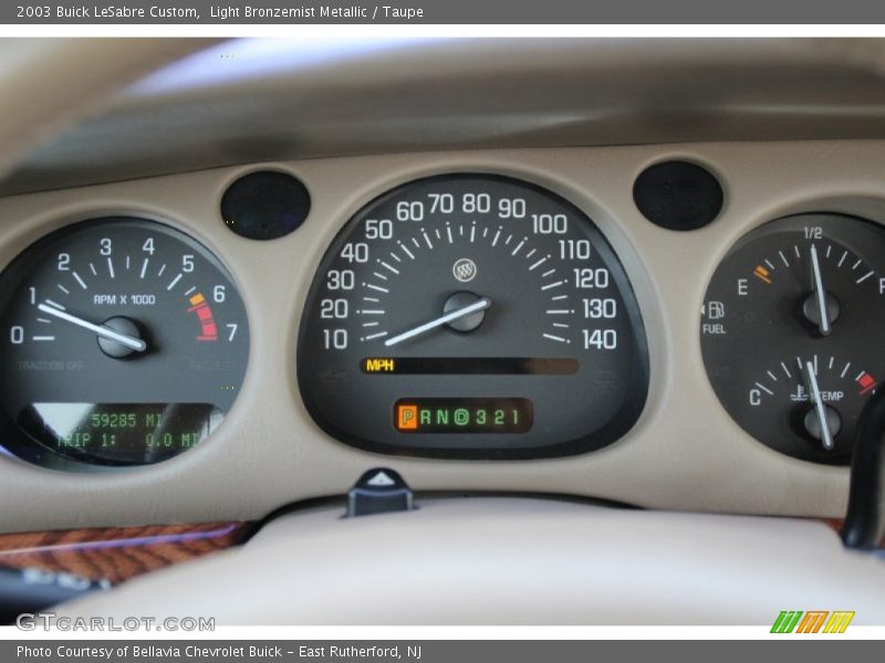 Light Bronzemist Metallic / Taupe 2003 Buick LeSabre Custom