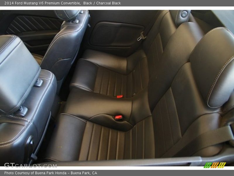 Black / Charcoal Black 2014 Ford Mustang V6 Premium Convertible