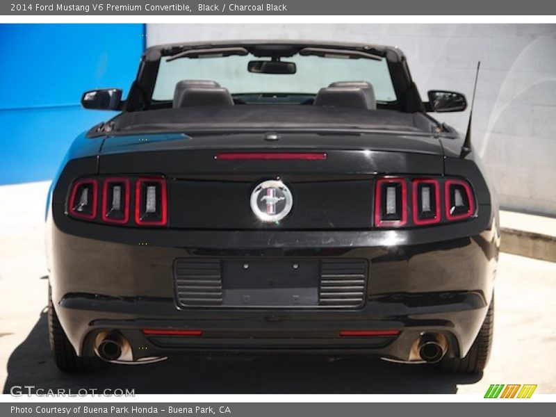 Black / Charcoal Black 2014 Ford Mustang V6 Premium Convertible