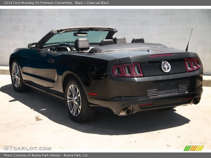 Black / Charcoal Black 2014 Ford Mustang V6 Premium Convertible