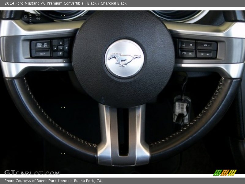 Black / Charcoal Black 2014 Ford Mustang V6 Premium Convertible