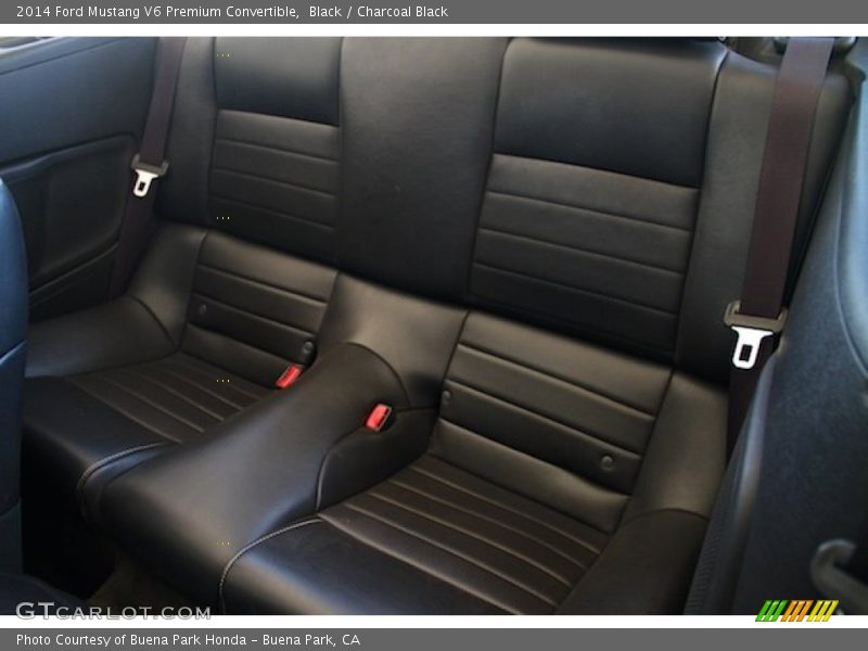 Black / Charcoal Black 2014 Ford Mustang V6 Premium Convertible