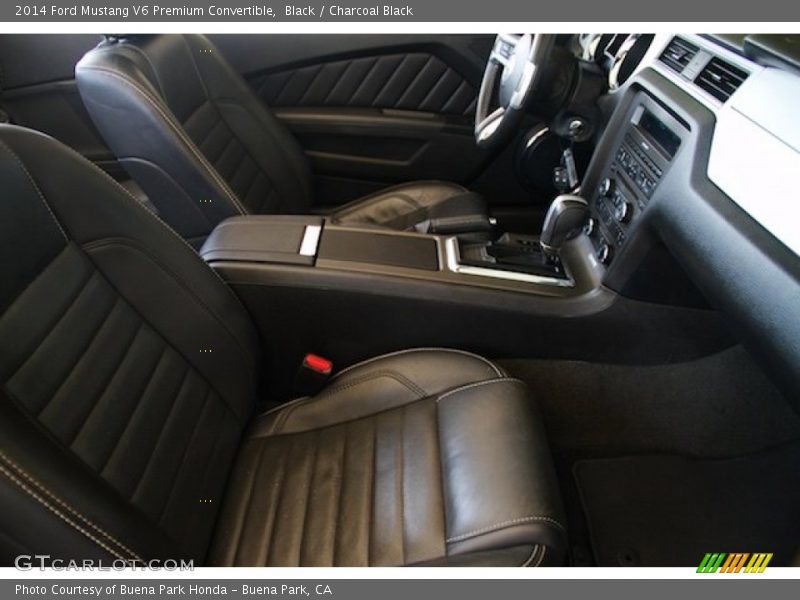 Black / Charcoal Black 2014 Ford Mustang V6 Premium Convertible