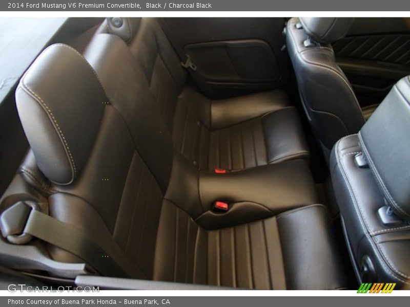 Black / Charcoal Black 2014 Ford Mustang V6 Premium Convertible