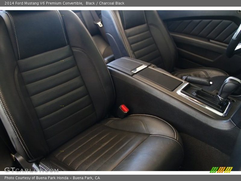 Black / Charcoal Black 2014 Ford Mustang V6 Premium Convertible