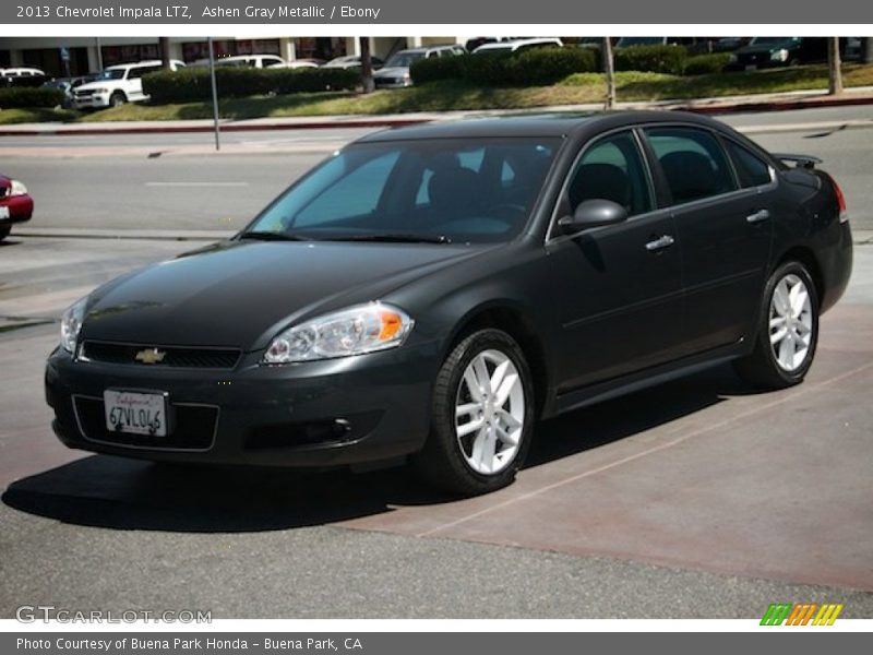 Ashen Gray Metallic / Ebony 2013 Chevrolet Impala LTZ