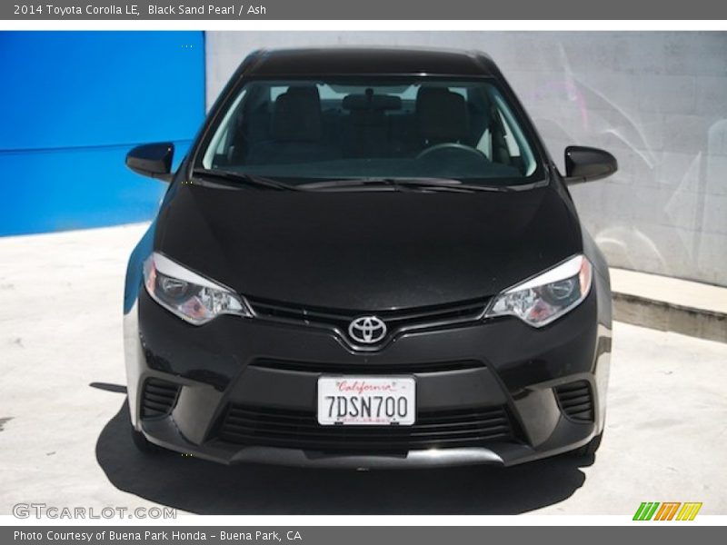 Black Sand Pearl / Ash 2014 Toyota Corolla LE