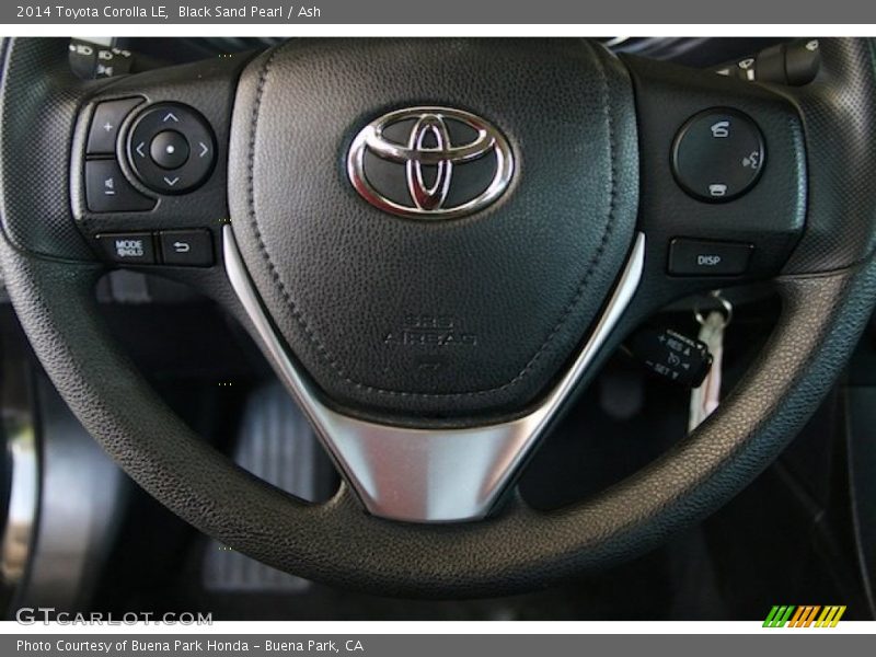 Black Sand Pearl / Ash 2014 Toyota Corolla LE