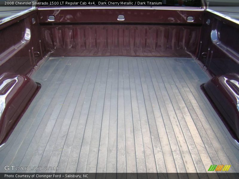 Dark Cherry Metallic / Dark Titanium 2008 Chevrolet Silverado 1500 LT Regular Cab 4x4