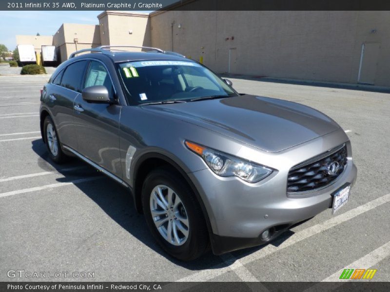 Platinum Graphite / Graphite 2011 Infiniti FX 35 AWD