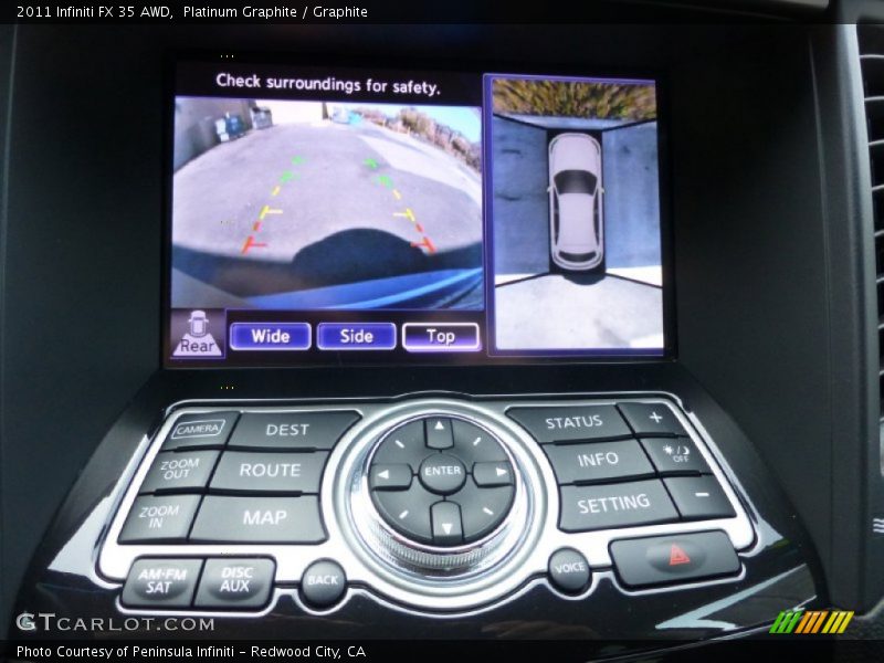 Platinum Graphite / Graphite 2011 Infiniti FX 35 AWD