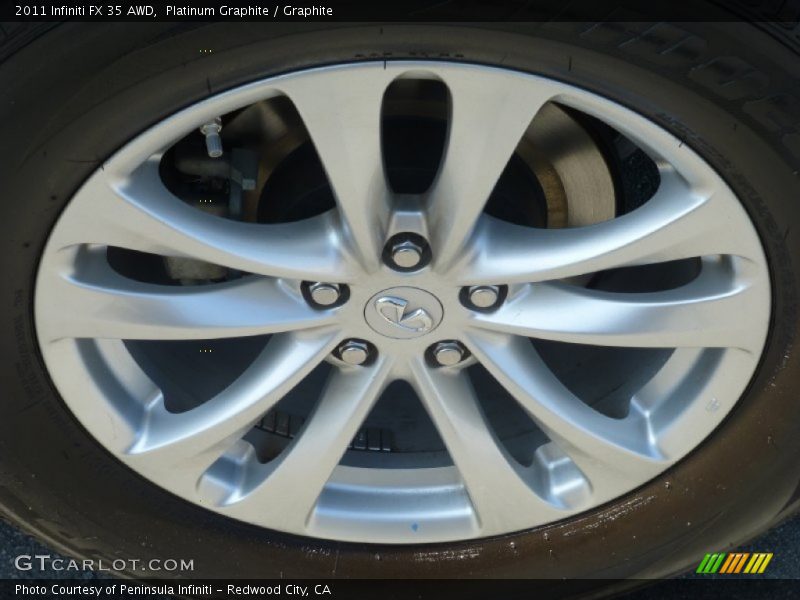 Platinum Graphite / Graphite 2011 Infiniti FX 35 AWD