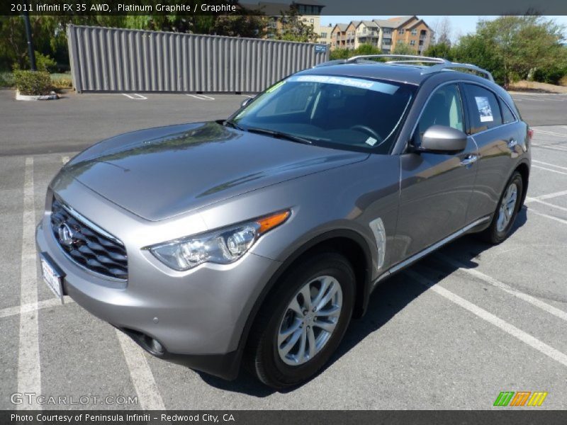Platinum Graphite / Graphite 2011 Infiniti FX 35 AWD