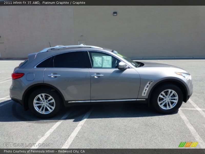 Platinum Graphite / Graphite 2011 Infiniti FX 35 AWD